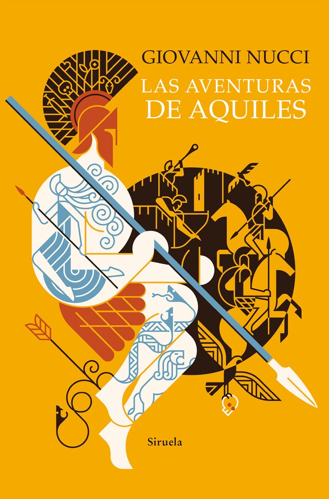 Portada de libro para Las aventuras de Aquiles