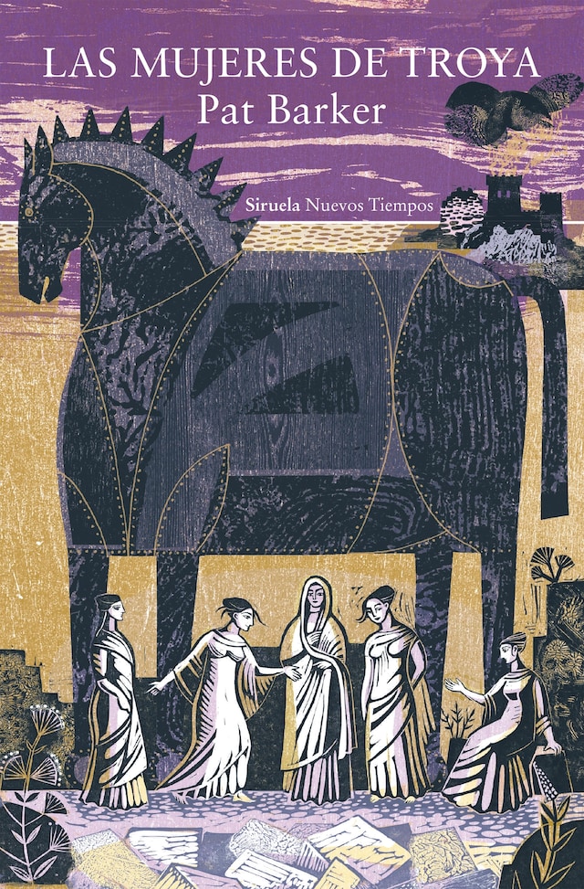 Book cover for Las mujeres de Troya