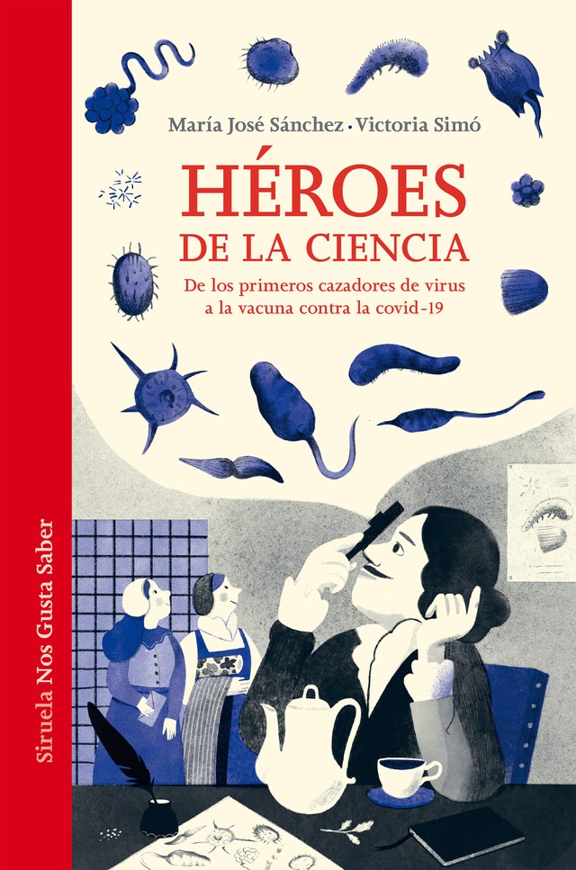 Book cover for Héroes de la ciencia