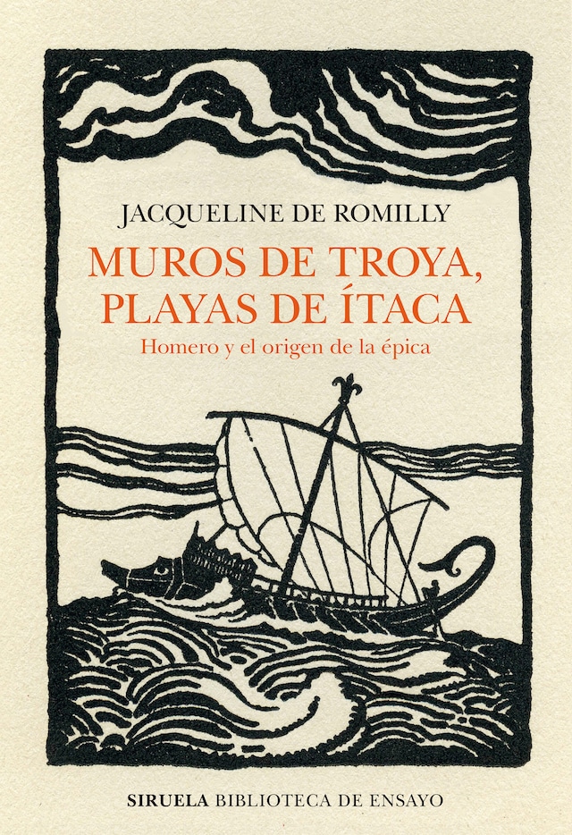 Kirjankansi teokselle Muros de Troya, playas de Ítaca