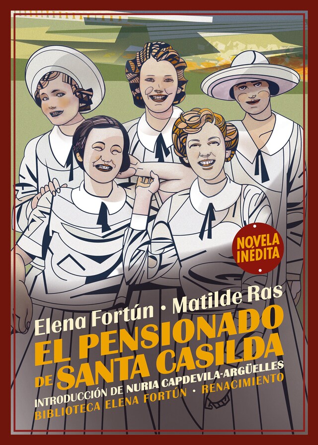 Portada de libro para El pensionado de Santa Casilda