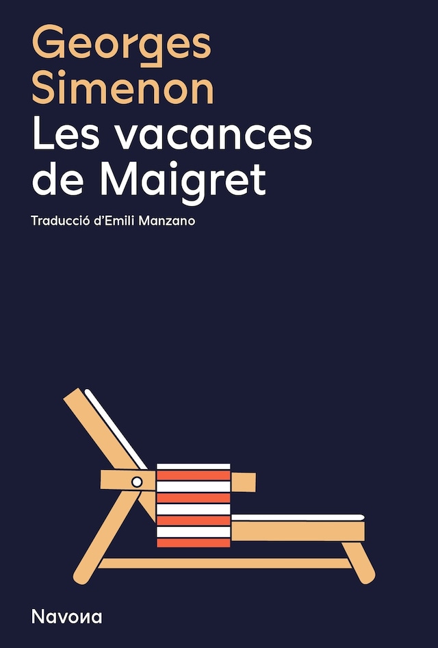 Copertina del libro per Les vacances de Maigret
