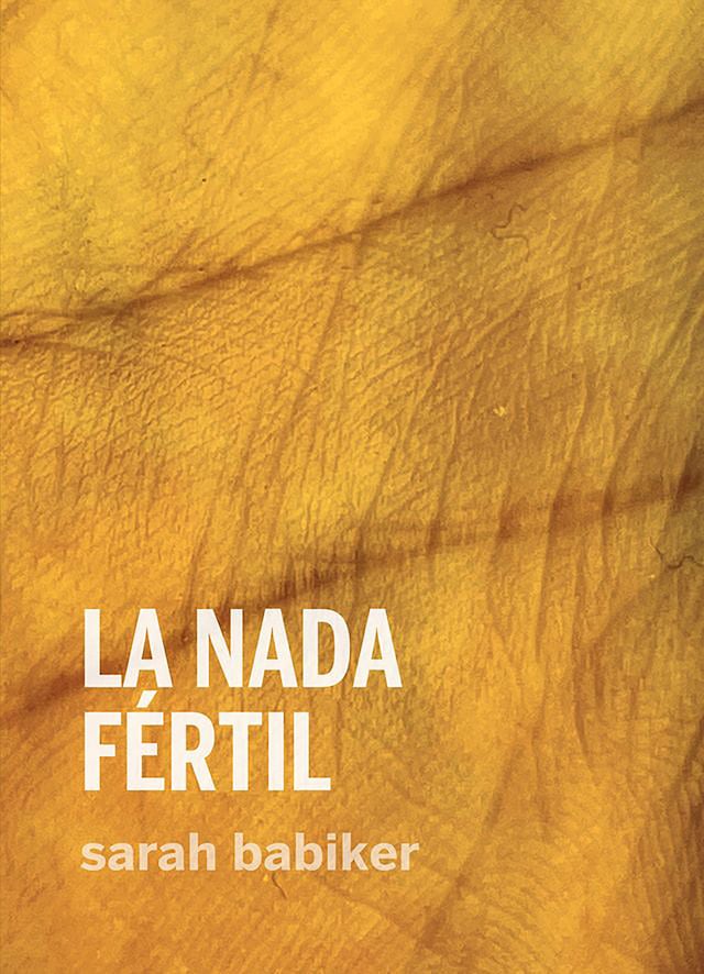 Buchcover für La nada fértil