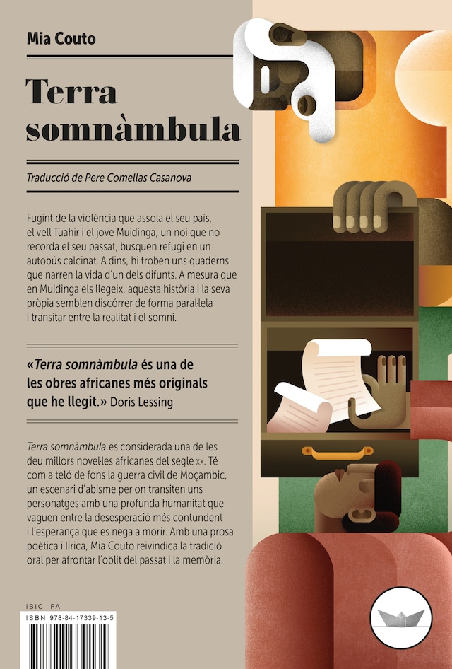 Book cover for Terra somnàmbula