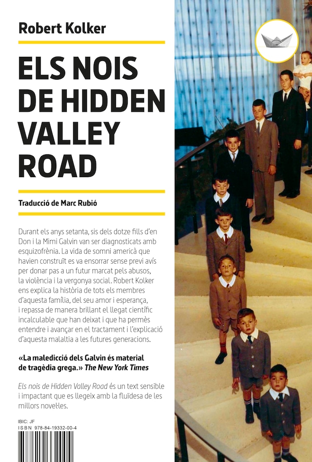 Okładka książki dla Els nois de Hidden Valley Road