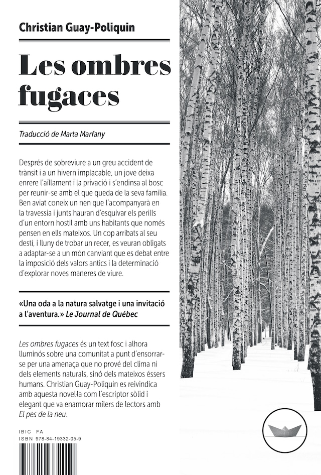 Book cover for Les ombres fugaces