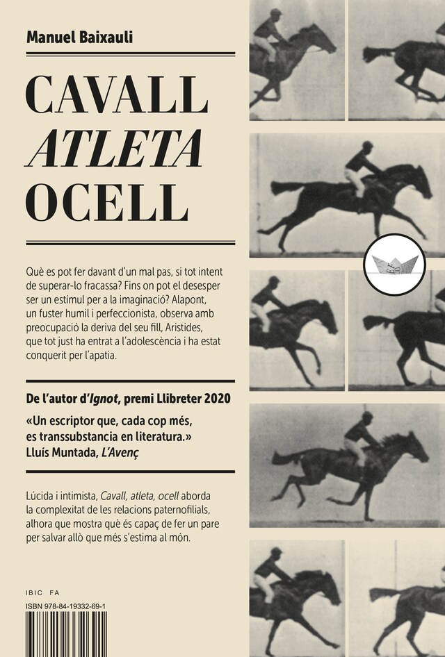 Book cover for Cavall, atleta, ocell