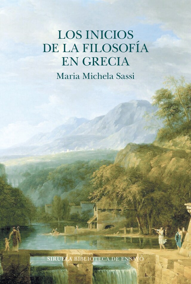 Couverture de livre pour Los inicios de la filosofía en Grecia