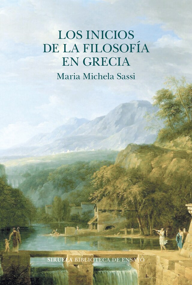 Portada de libro para Los inicios de la filosofía en Grecia