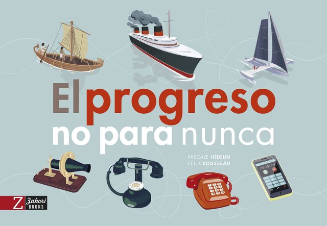 Buchcover für El progreso no para nunca