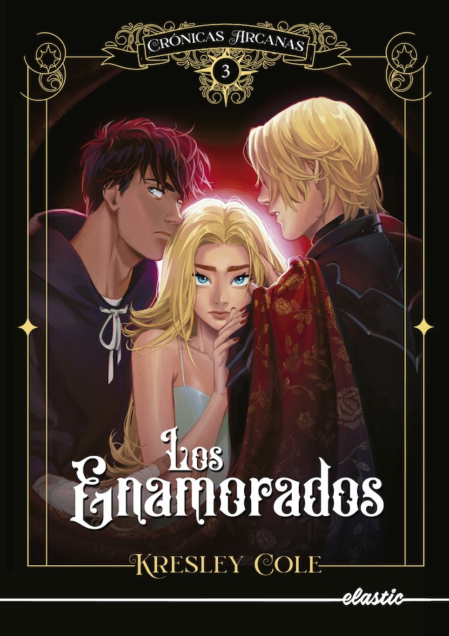 Book cover for Crónicas arcanas 3. Los enamorados