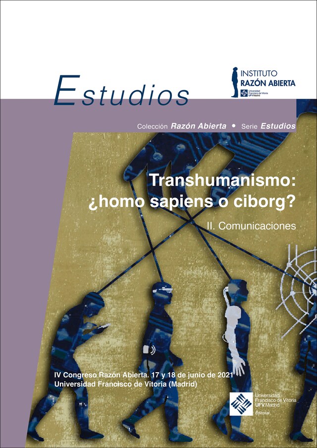 Kirjankansi teokselle Transhumanismo: ¿homo sapiens o ciborg? Vol. 2. Comunicaciones