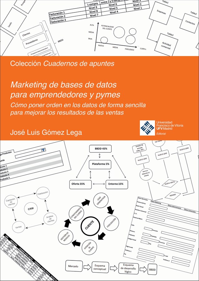 Book cover for Marketing de bases de datos para emprendedores y pymes