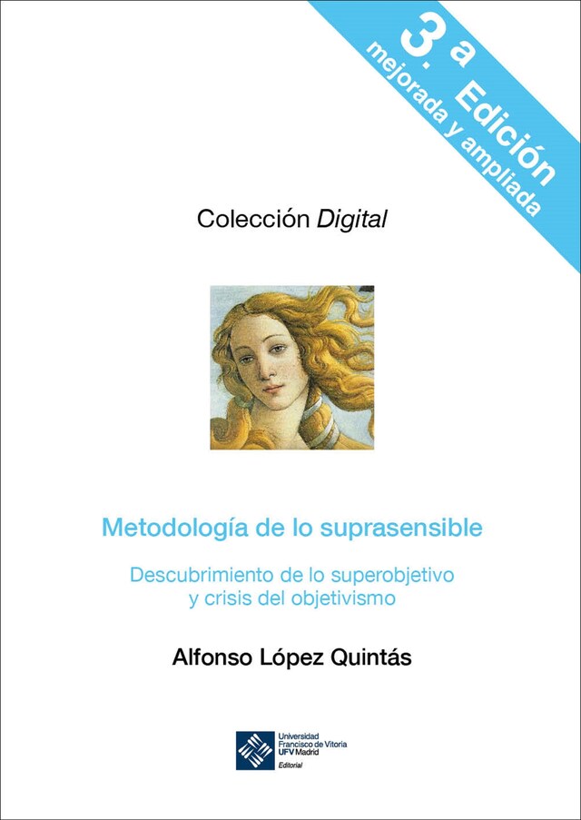 Book cover for Metodología de lo suprasensible. 3ª edición