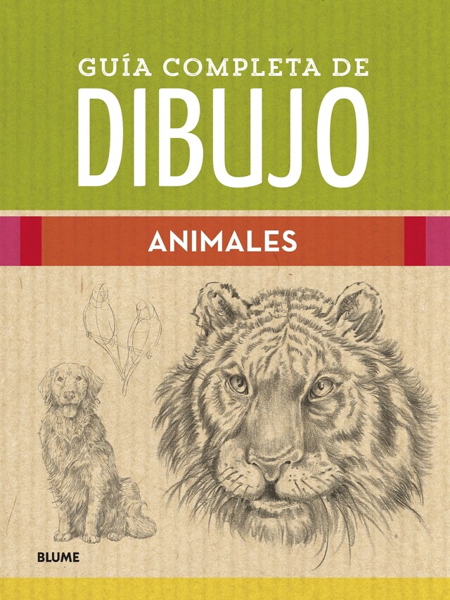 Portada de libro para Guía completa de dibujo. Animales