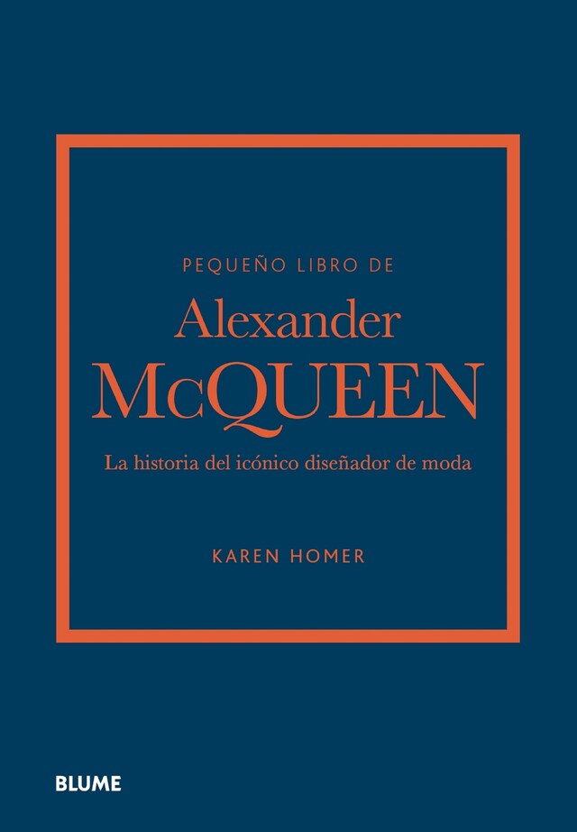 Okładka książki dla Pequeño libro de Alexander McQueen