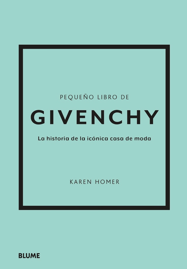 Okładka książki dla Pequeño libro de Givenchy