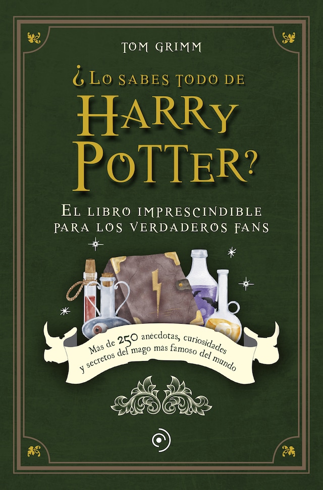 Book cover for ¿Lo sabes todo de Harry Potter?