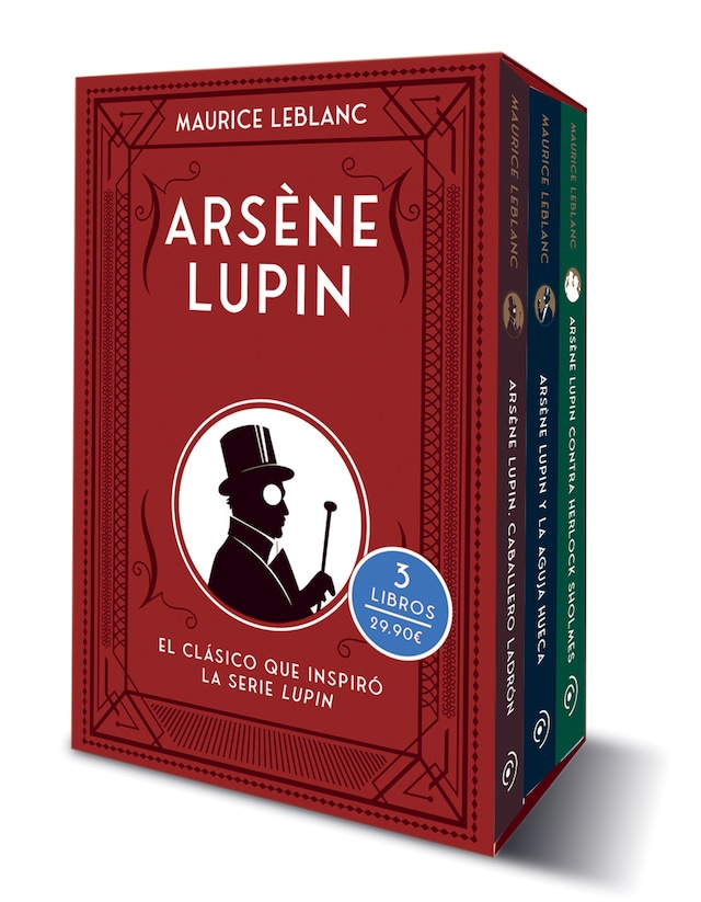 Buchcover für Estuche regalo colección Arsène Lupin