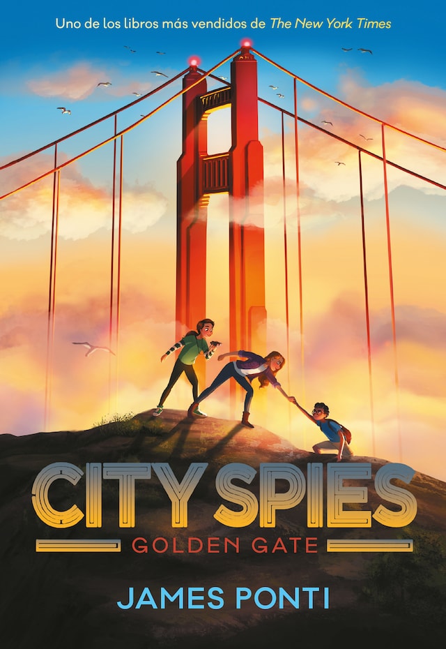 Book cover for City Spies 2. Golden Gate