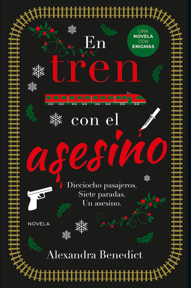 Book cover for En tren con el asesino