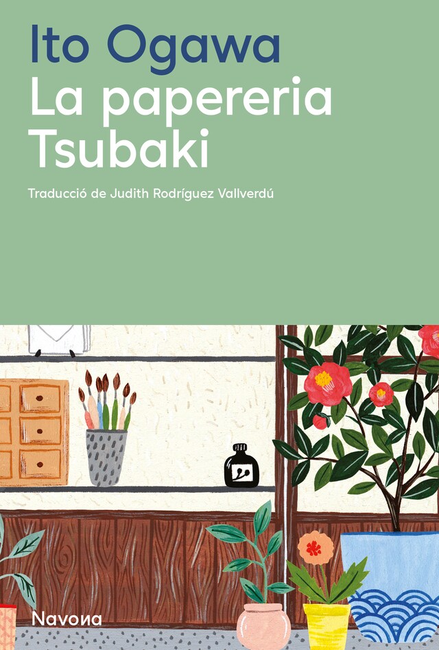 Book cover for La paperería Tsubaki