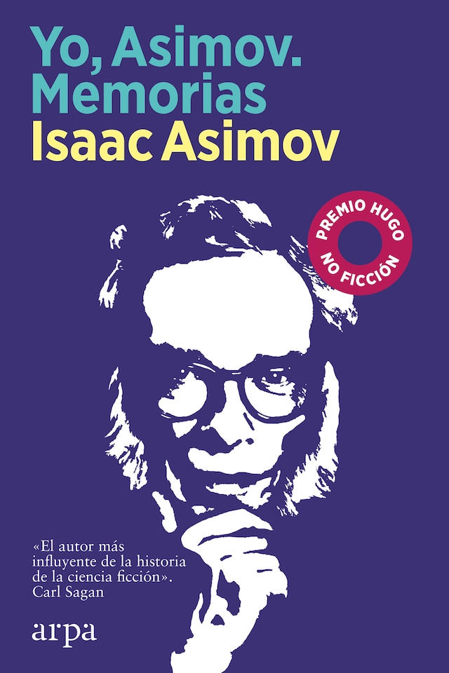 Book cover for Yo, Asimov. Memorias