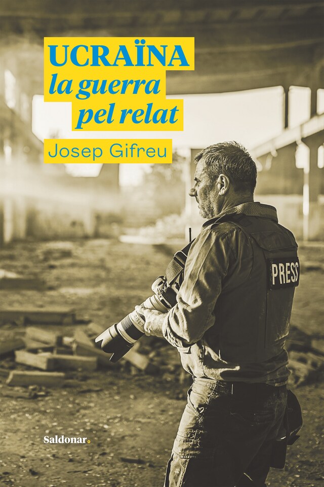 Copertina del libro per Ucraïna, la guerra pel relat