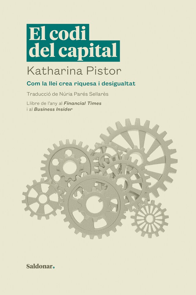 Portada de libro para El codi del capital