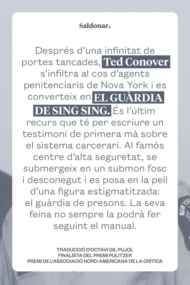 Book cover for El guàrdia de Sing Sing