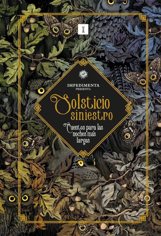 Copertina del libro per Solsticio siniestro