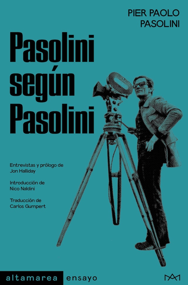 Boekomslag van Pasolini según Pasolini