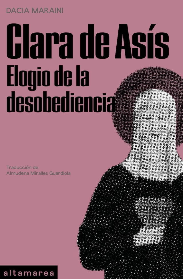Kirjankansi teokselle Clara de Asís