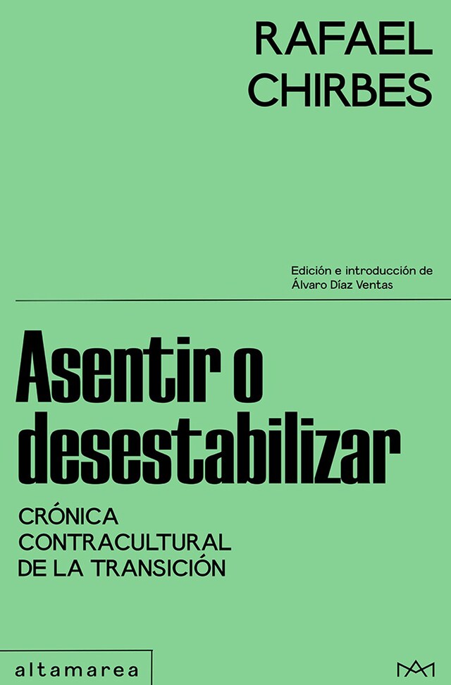 Book cover for Asentir o desestabilizar