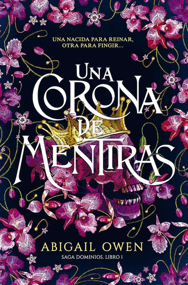 Portada de libro para Una corona de mentiras