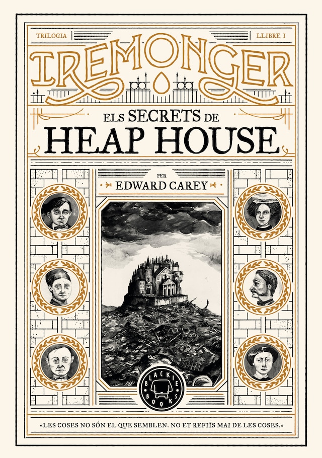 Boekomslag van Trilogia IREMONGER 1: Els secrets de Heap House