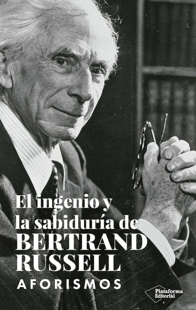 Kirjankansi teokselle El ingenio y la sabiduría de Bertrand Russell