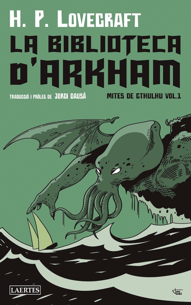 Book cover for La biblioteca d'Arkham