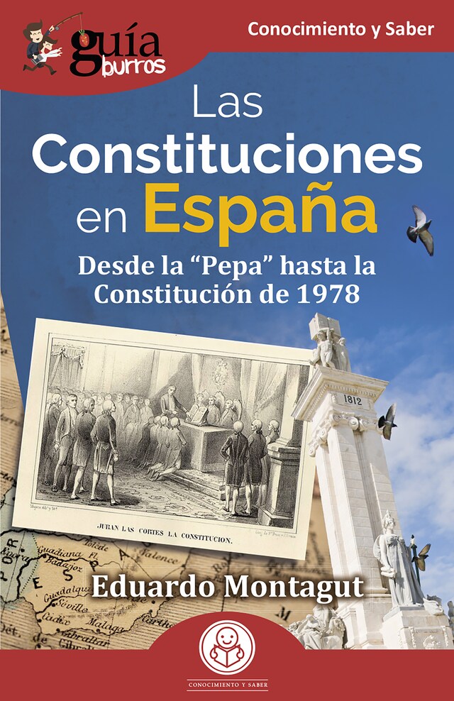 Buchcover für GuíaBurros: Las Constituciones en España