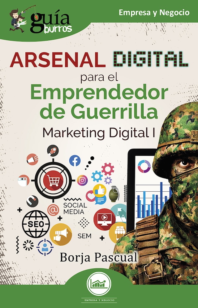 Boekomslag van Guíaburros: Arsenal digital para el Emprendedor de Guerrilla