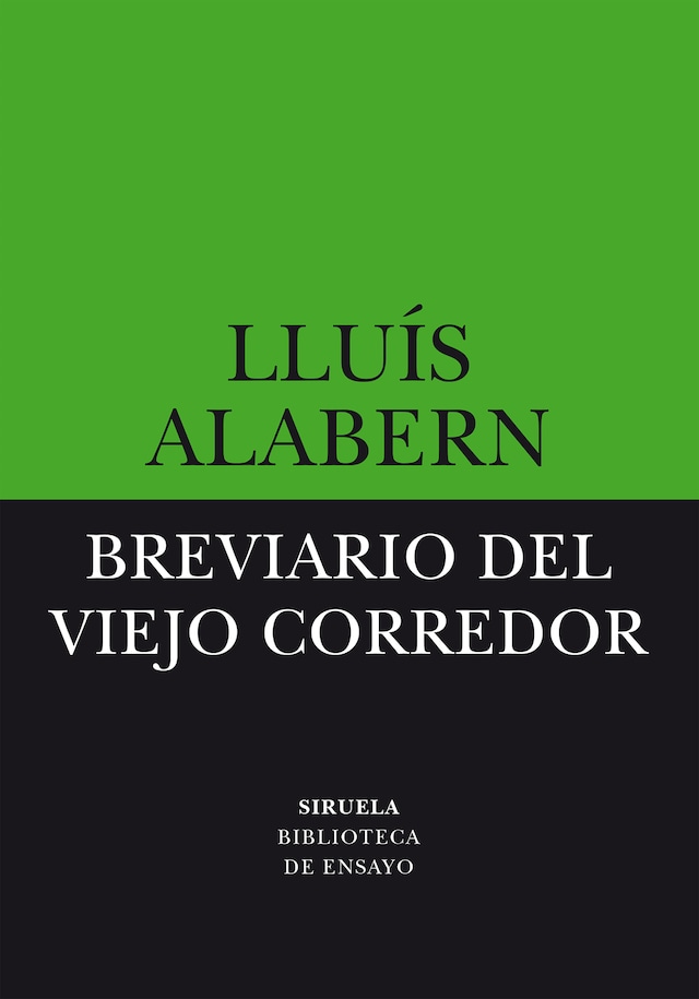 Book cover for Breviario del viejo corredor