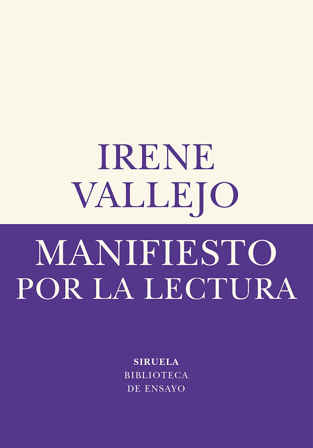 Book cover for Manifiesto por la lectura