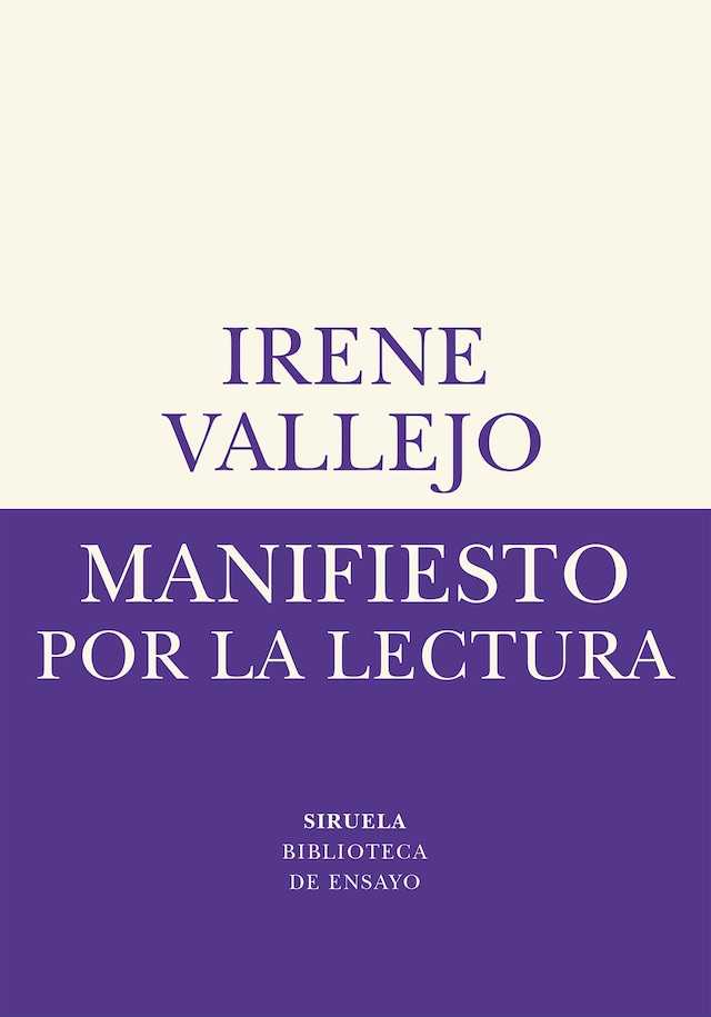 Copertina del libro per Manifiesto por la lectura