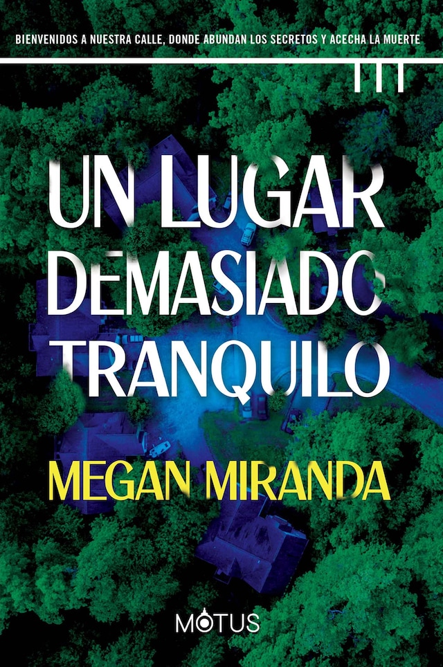 Book cover for Un lugar demasiado tranquilo