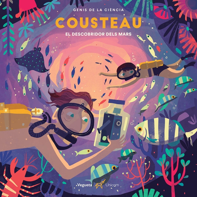 Bokomslag for Cousteau. El descobridor dels mars