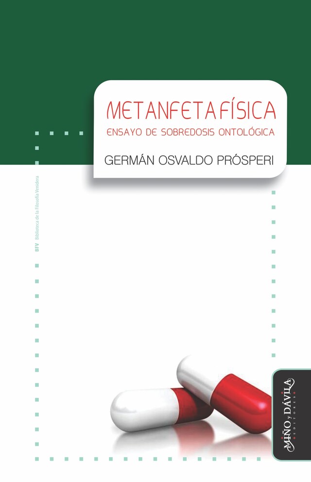 Copertina del libro per Metanfetafísica