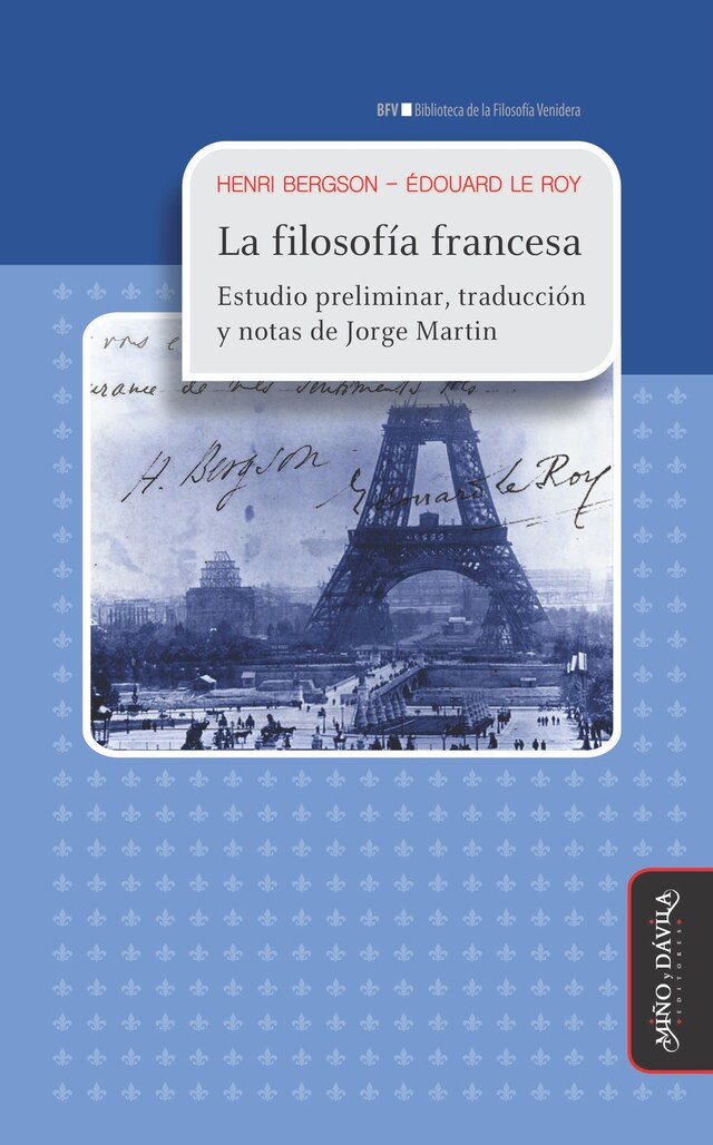 Book cover for La filosofía francesa