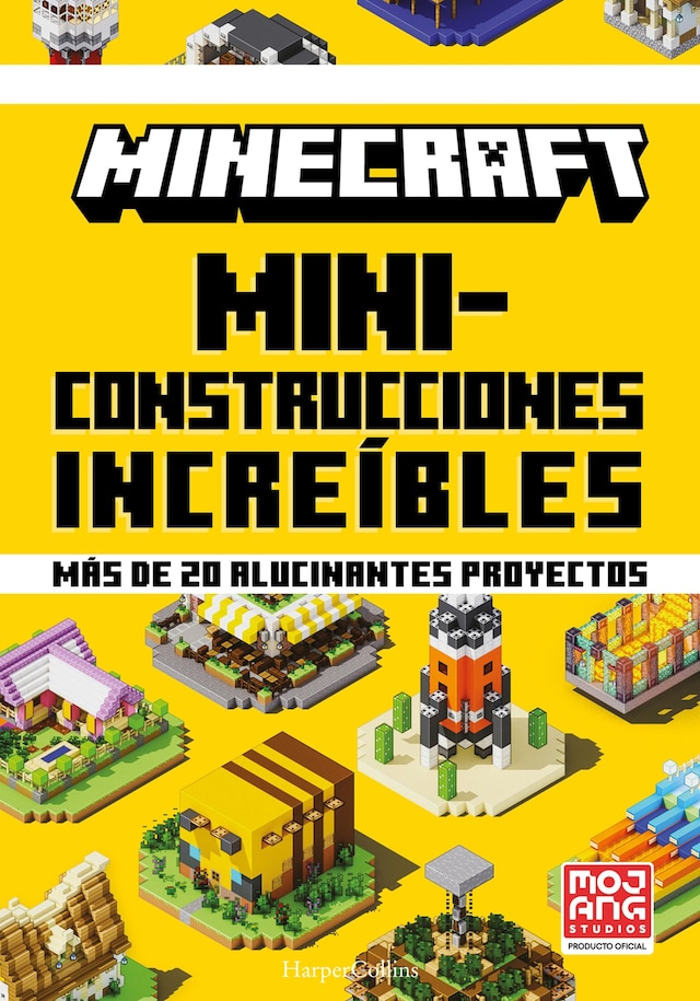 Book cover for Minecraft oficial: Miniconstrucciones increíbles