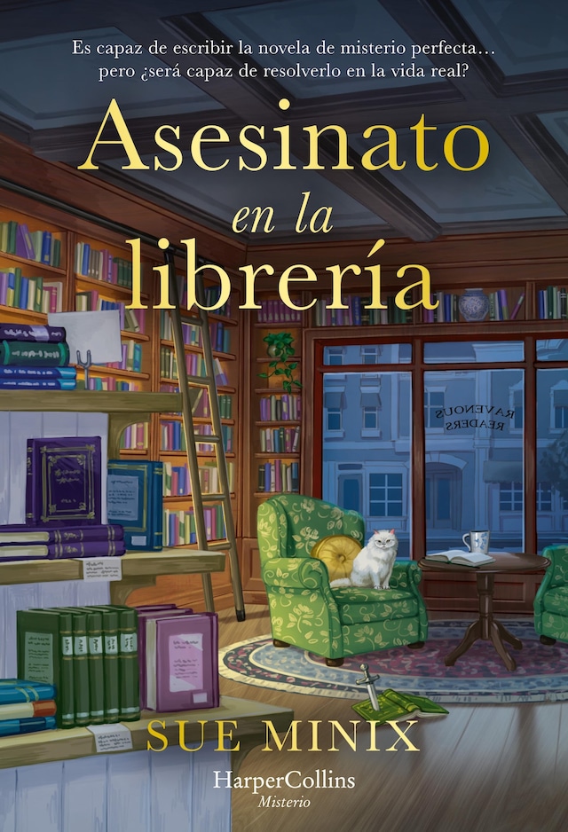 Book cover for Asesinato en la librería