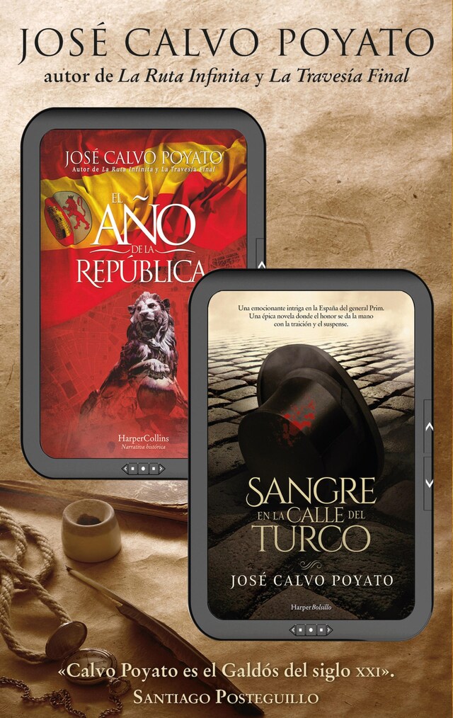 Buchcover für E-Pack José Calvo Poyato agosto 2023